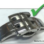 Butterfly clasp.